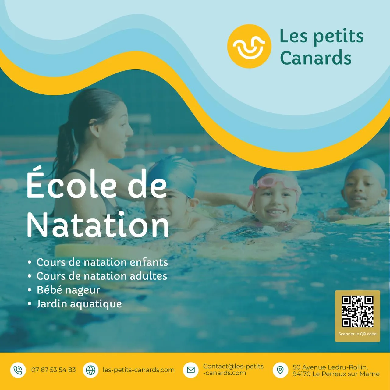 les petits canards ecole de natation au perreux sur marne