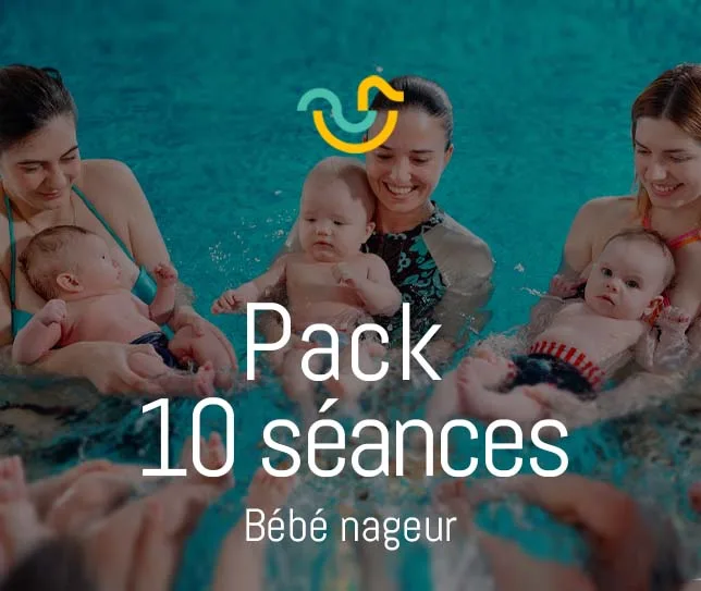 pack 10 séances bébé nageur