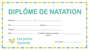 Obtenir un diplôme de natation