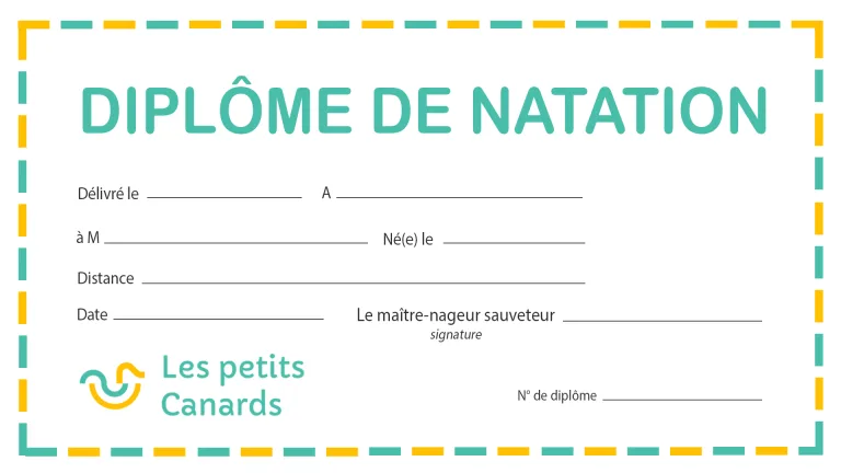 Obtenir un diplôme de natation